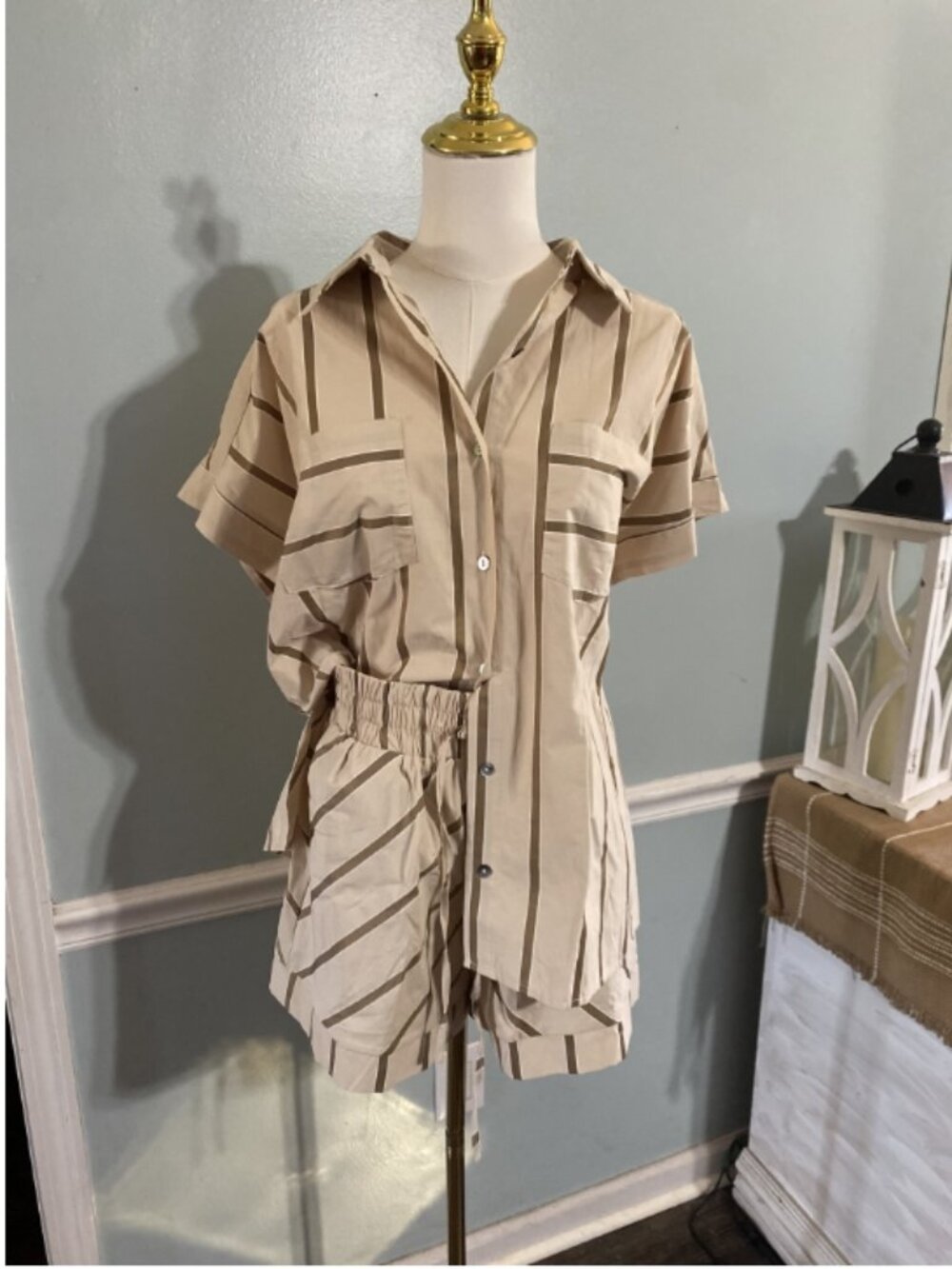 LARGE ENTRO 2-PIECE SHORT SET